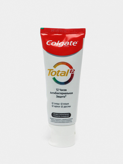 Зубная паста Colgate Total Уголь, 75 мл