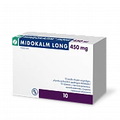 MIDOKALM LONG tabletkalari 450mg N10