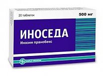 INOSEDA tabletkalari 500mg N20