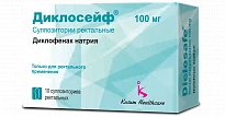 DIKLOSEYF suppozitorii 100mg N10