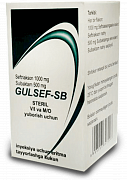 GULSEF SB poroshok 1000mg/500mg N1