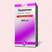 LEVATIN eritma 200ml 500mg/200ml