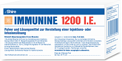 IMMUNIN liofilizat 1200ME
