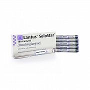 LANTUS SOLOSTAR FLEKSPEN inyeksiya uchun eritma 3ml 100YeD N5