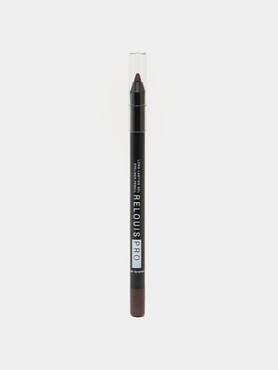 Гелевый карандаш для глаз Relouis PRO стойкий, тон 02 Brown