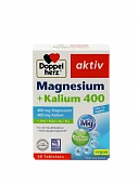 DOPPELGERS AKTIV MAGNIY+KALIY 400 tabletkalari N30