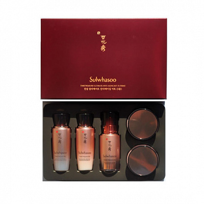 Набор антивозрастных обновляющих миниатюр Sulwhasoo Timetreasure Ultimate Anti-aging Kit