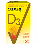 VITRUM VITAMIN AKVA D3 tomchilar 15 ml