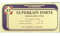 SUPERKAIN FORTE inyeksiya uchun eritma 2ml N10