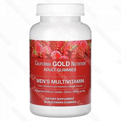 Мультивитaмины для мужчин Mens Multivitamin, CGN, 90 тaблeтoк:uz:Erkaklar uchun multivitaminlar Mens Multivitamin, CGN, 90 tabletka