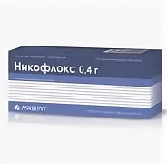 NIKOFLOKS tabletkalari 400mg N10