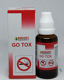 Капли для уменьшения тяги к никотину и алкоголю go tox