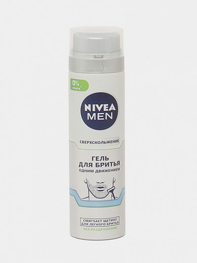 Гель для бритья Nivea Men, для чувствительной кожи, 200 мл