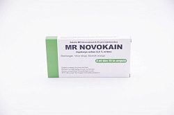MR NOVOKAIN inyeksiya uchun eritma 2ml 0,5% N10