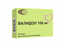 VALIDOL kapsulalar  100mg N30