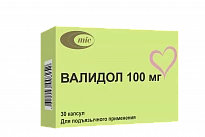 VALIDOL kapsulalar  100mg N30