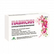 PAVISIN suppozitorii N14
