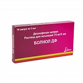 Bolnol DF eritmasi 3ml 75mg / 3ml N10