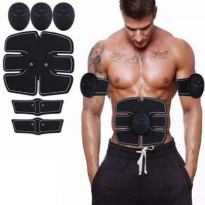 Миостимулятор для пресса и мышц EMS trainer:uz:Smart Fitness Ems qorin mushaklari massajchisi