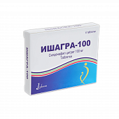 ISHAGRA 100 tabletkalari 100mg N4