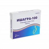 ISHAGRA 100 tabletkalari 100mg N4