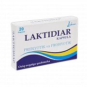 LAKTIDIAR kapsulalar  N20