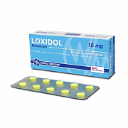 LOKSIDOL tabletkalari 15mg N20