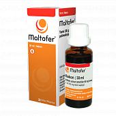 MALTOFER tomchilar dlya priema vnutr 30ml 50mg/ml