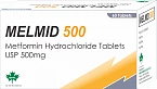 METFORMIN 500 tabletkalari 500mg N60