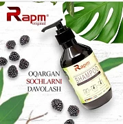 Soch ildizlarini qoraytiradigan Rapm shampuni