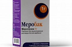 МЕРОБАК порошок 1г
