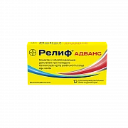 RELIF ADVANS suppozitorii N12