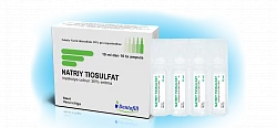 NATRIYA TIOSULFAT inyeksiya uchun eritma 10ml 30% N10