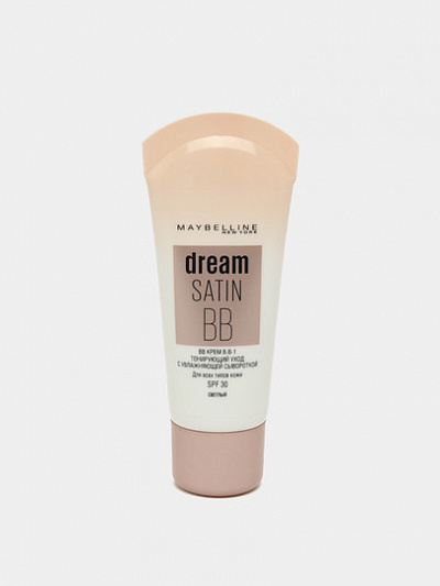 Тонирующий уход Крем мгновенное сияние Maybelline New York Dream Satin ВB 