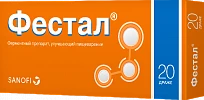 FESTAL draje 200mg N20