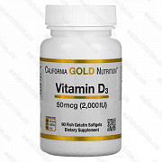 Vitamin DZ, 50 mkg (2000 ME), 90 ta baliq-jelatin kapsulalari