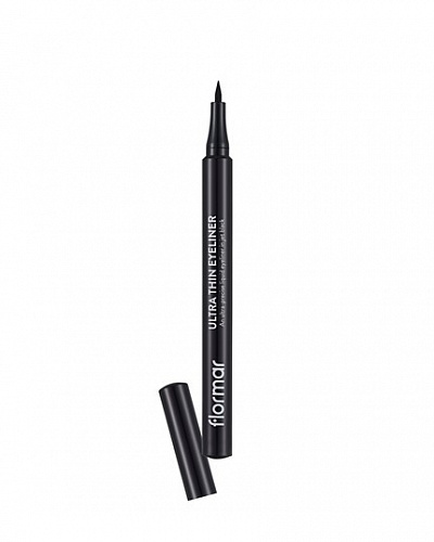 Подводка-маркер ultra thin eyeliner 5553 Flormar:uz:Ultra yupqa ko'z qopqog'i 5553 Flormar