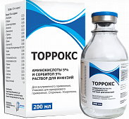 TORROKS infuziya uchun eritma 200ml 5%