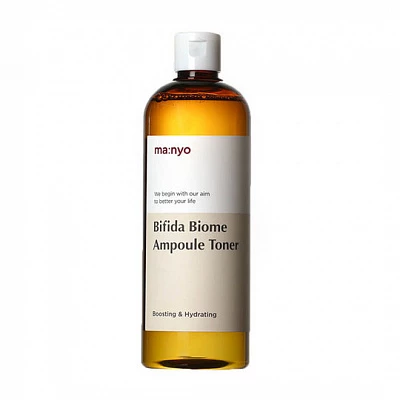 Ампульный укрепляющий тонер с бифидобактериями Manyo Bifida Biome Ampoule Toner, 400 мл
