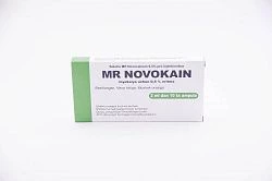 MR NOVOKAIN inyeksiya uchun eritma 5ml 0,5% N10