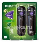 NIKORETTE 0,001/DOZA sprey dlya slizistoy obolochki polosti rta so vkusom myati 13,2ml 150 doz N2