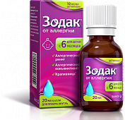 ZODAK tomchilar 20ml 10mg/ml