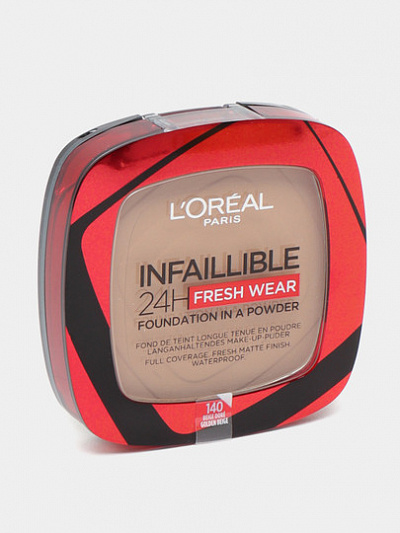 Пудра L'Oreal Infaillible 24H Fresh Wear, оттенок 140, 30 мл
