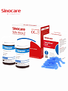 glyukometr sinov chiziqlari Sinocare safe accu 2