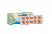 AMIZOLID tabletkalari 200mg N10