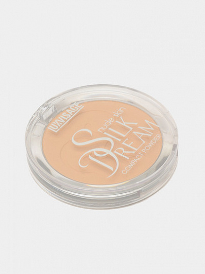 Пудра компактная LUXVISAGE Silk Dream nude skin, 10г, тон 02 