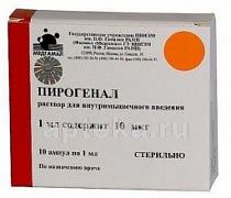PIROGENAL inyeksiya uchun eritma 1 ml 10 mkg/ml N10