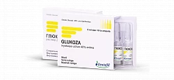 GLYUKOZA inyeksiya uchun eritma 5ml