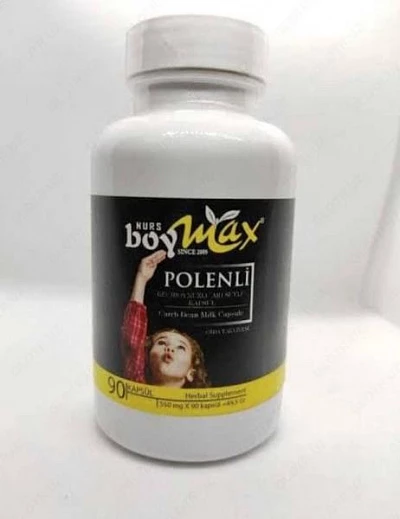 Vitaminlar Boymax bo'yi oshish uchun Препарат для роста Boy max (Турция):uz:Vitaminlar Boymax bo'yi oshish uchun