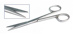 Ikki o'tkir uchi 110 mm bo'lgan tekis qaychi
